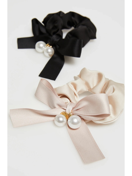 Moodo Gumičky do vlasov so stuhou Moodo