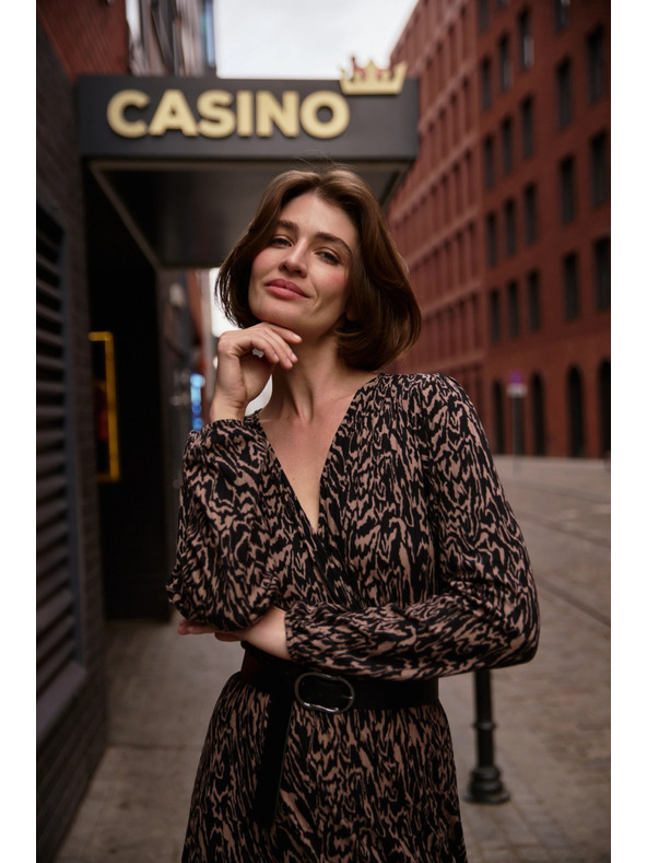 Moodo Čierny široký opasok Moodo