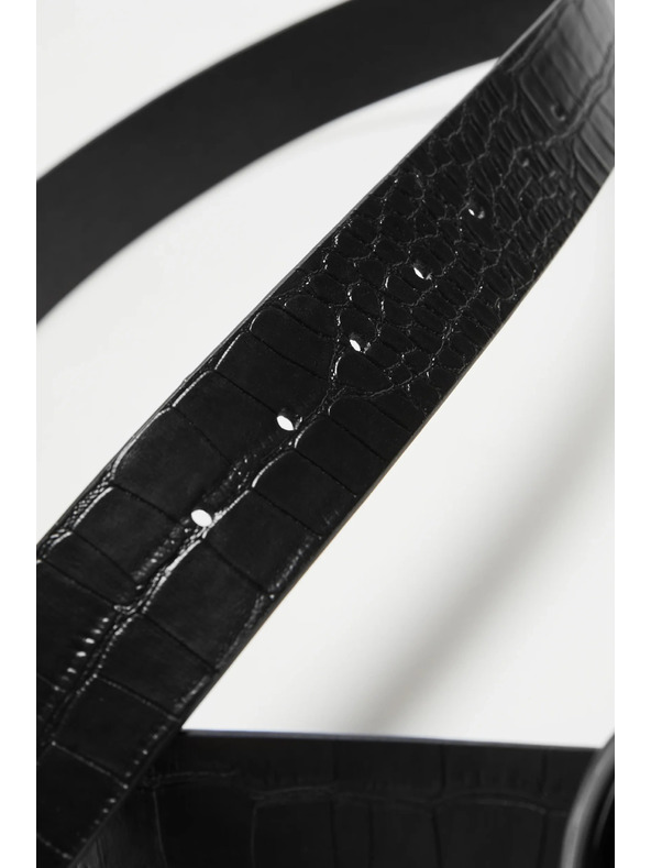 Moodo Čierny široký opasok Moodo