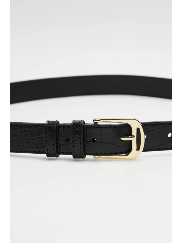 Moodo Opasok so zvieracím vzorom čierny Moodo