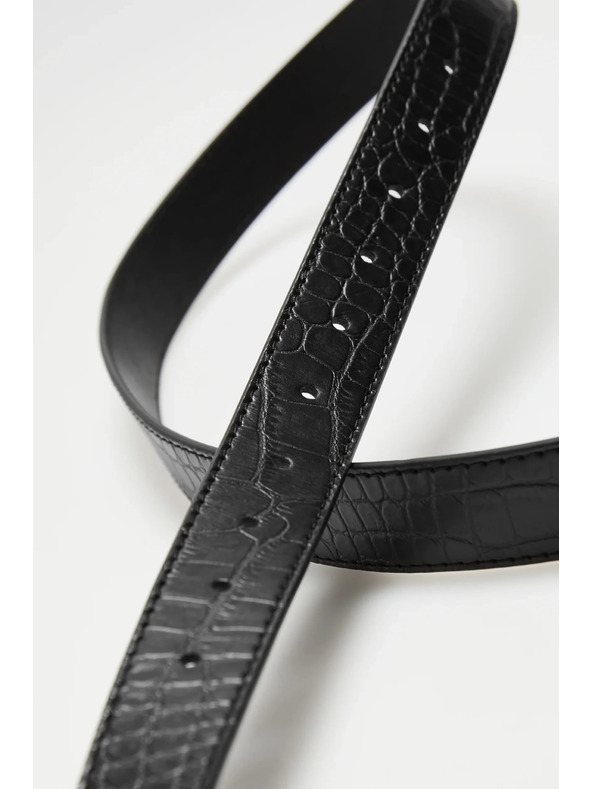 Moodo Opasok so zvieracím vzorom čierny Moodo