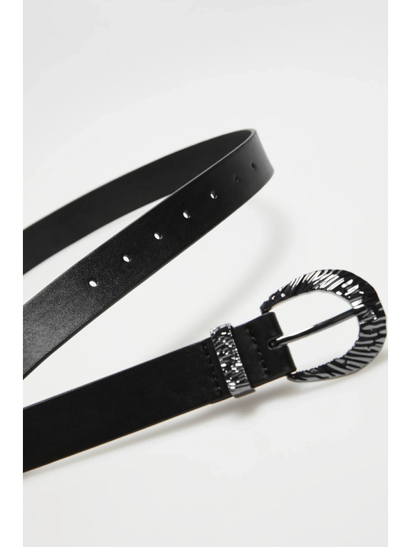 Moodo Opasok so sponou v striebornej farbe Moodo