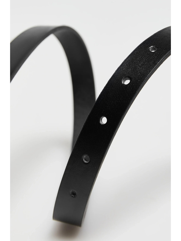 Moodo Opasok s ozdobnou sponou čierny Moodo