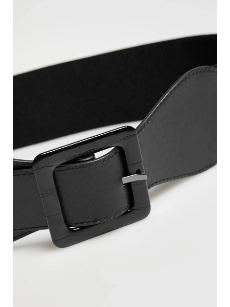 Moodo Čierny široký opasok Moodo