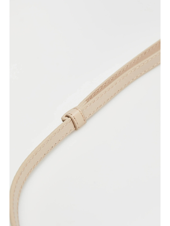 Moodo Tenký opasok béžový Moodo