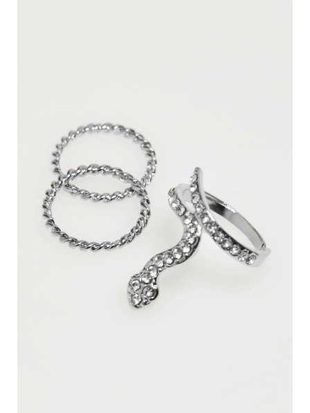 Moodo Sada prsteňov s prvkami zirkónu Moodo