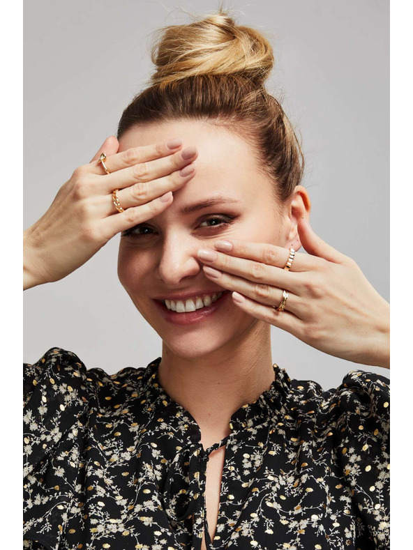 Moodo Sada 4 prsteňov s nastaviteľným obvodom Moodo