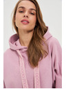 Moodo Mikina s kapucňou ružová Moodo