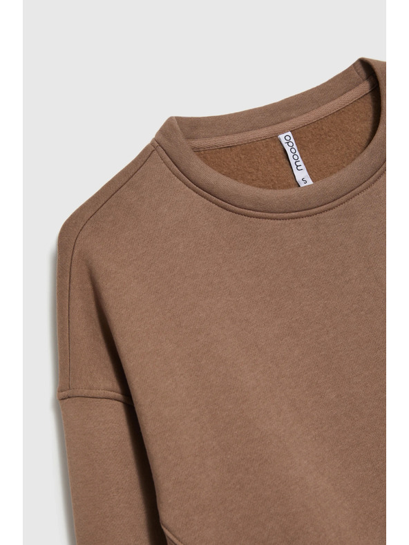 Moodo Oversize mikina béžová Moodo