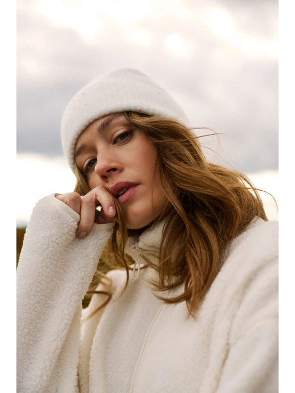 Moodo Rozopínacia blúzka béžová Moodo