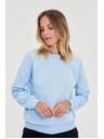 Moodo Blúzka navliekacia cez hlavu svetlomodrá Moodo