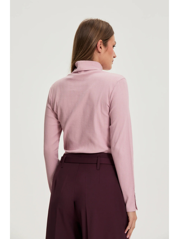 Moodo Bavlnený rolák ružový Moodo