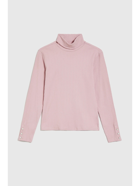 Moodo Bavlnený rolák ružový Moodo