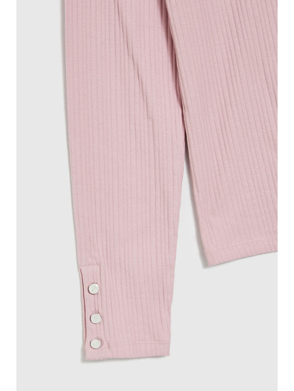 Moodo Bavlnený rolák ružový Moodo