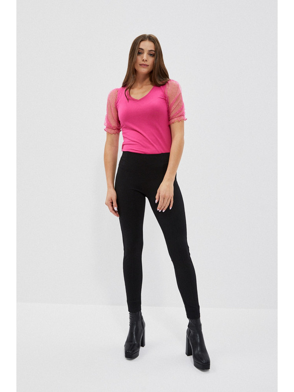 Moodo Blúzka s ozdobnými rukávmi Moodo