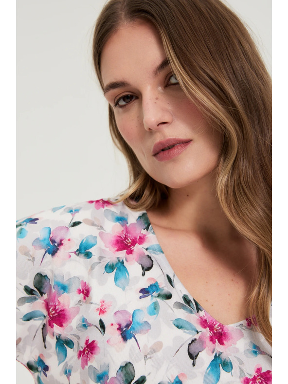 Moodo Blúzka do véčka biela Moodo