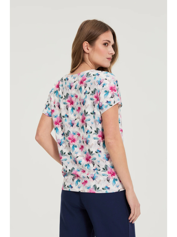 Moodo Blúzka do véčka biela Moodo