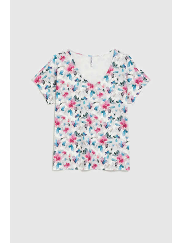 Moodo Blúzka do véčka biela Moodo