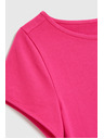 Moodo Bavlnené tričko fuchsiové Moodo