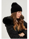 Moodo Zimná čiapka čierna Moodo