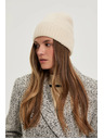 Moodo Čiapka z vlny svetlobéžová Moodo