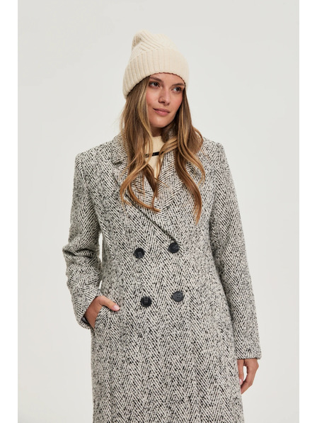 Moodo Čiapka z vlny svetlobéžová Moodo