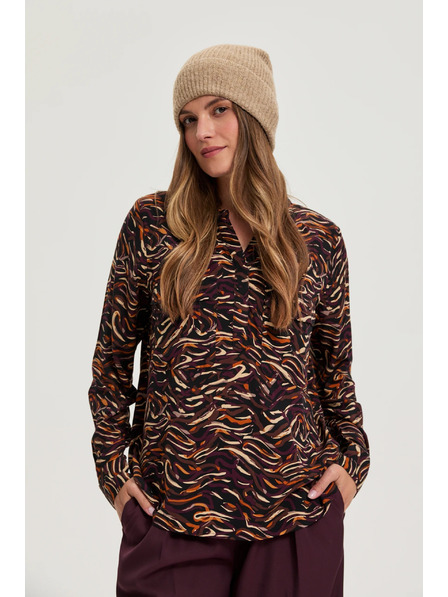 Moodo Zimná čiapka béžová Moodo