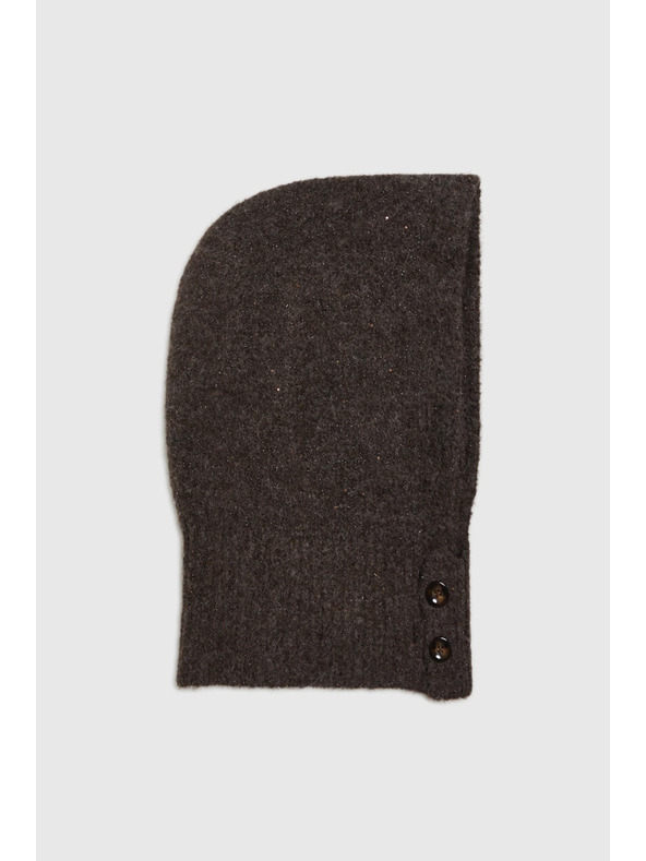 Moodo Pletená hnedá kukla Moodo