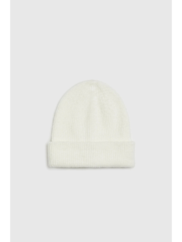 Moodo Čiapka s metalickou niťou biela Moodo