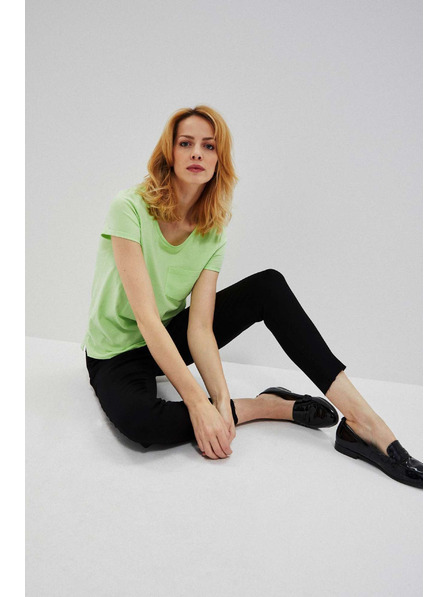 Moodo Skinny džínsy so stredným pásom čierne Moodo