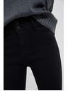 Moodo Džínsy push up s vysokým pásom čierne Moodo