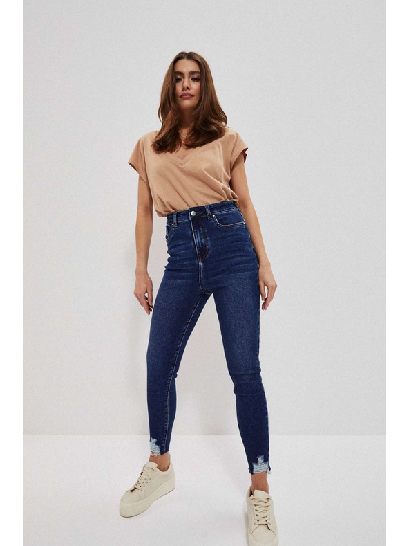 Moodo Džínsy extra high waist Moodo