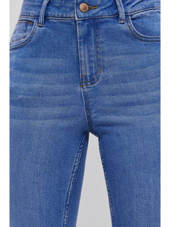 Moodo Modré push up džínsy Moodo