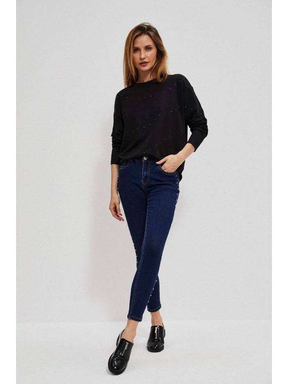 Moodo Džínsy strih rúra s džetmi Moodo