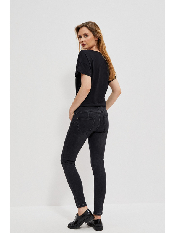 Moodo Skinny džínsy s odretinami Moodo