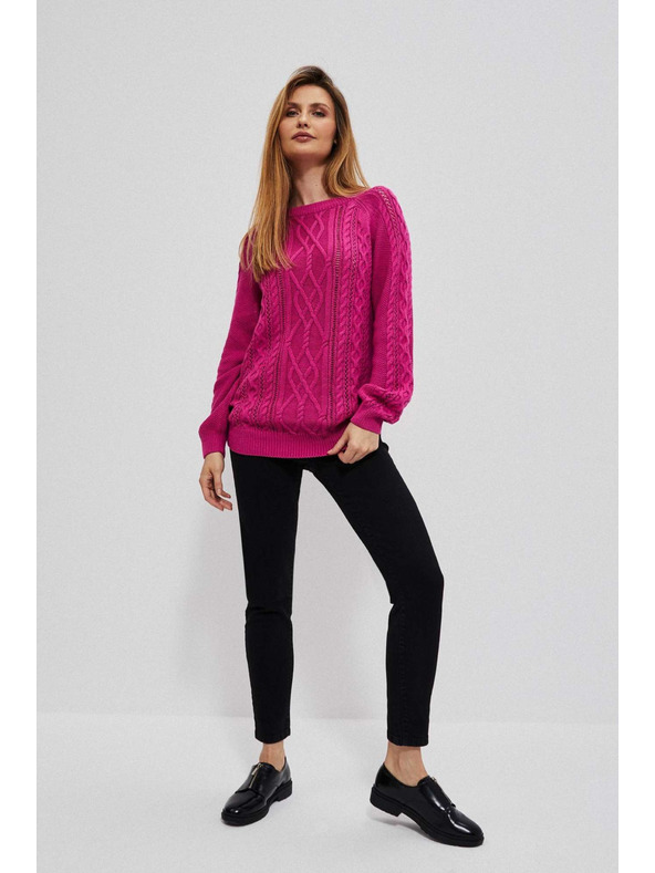 Moodo Úzke džínsy zapínané na gombík a zips čierne Moodo