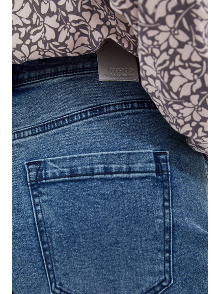 Moodo Džínsové nohavice s vysokým pásom Moodo