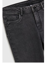 Moodo Úzke džínsy grafitové Moodo
