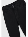 Moodo Čierne zvonové džínsy Moodo