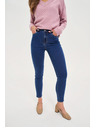 Moodo Úzke džínsy tmavé modré Moodo