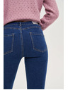Moodo Úzke džínsy tmavé modré Moodo