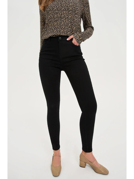 Moodo Úzke džínsy čierne Moodo
