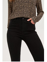 Moodo Úzke džínsy čierne Moodo