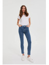 Moodo Skinny džínsy modré Moodo