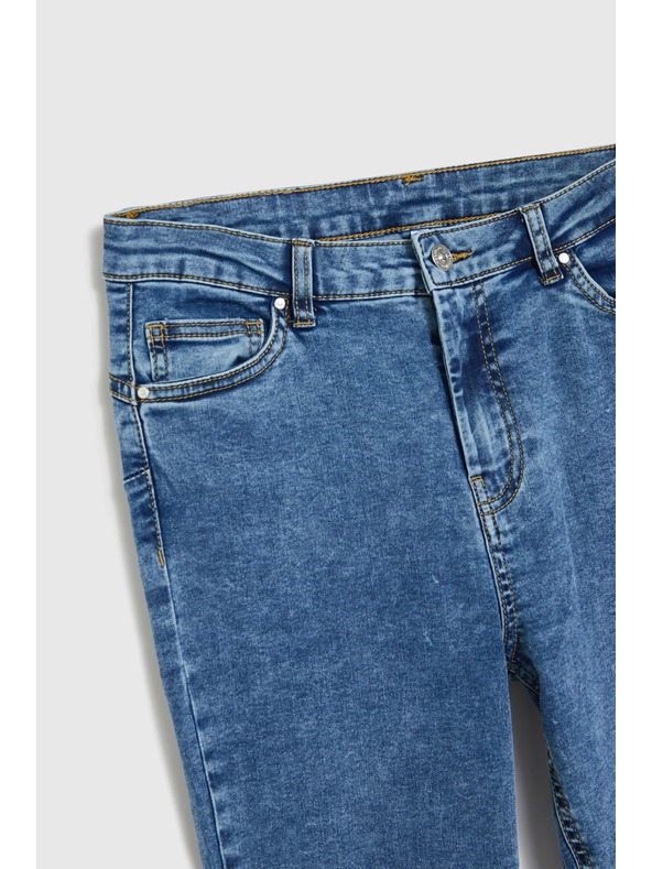Moodo Skinny džínsy modré Moodo