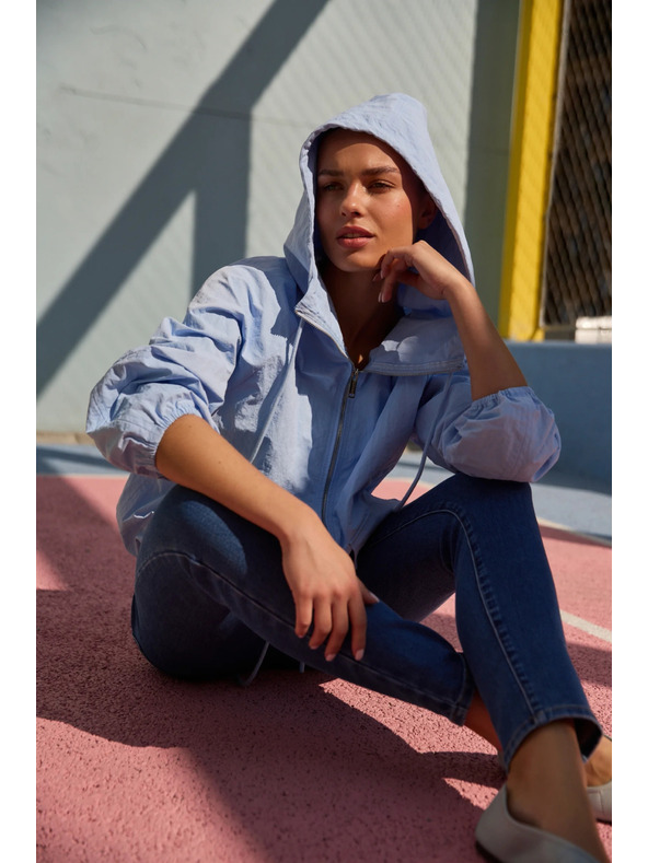 Moodo Úzke džínsy modré Moodo