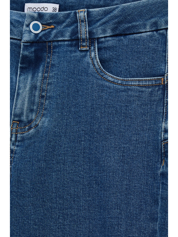 Moodo Úzke džínsy modré Moodo