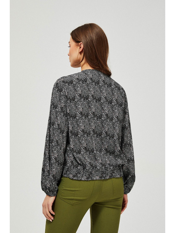 Moodo Košeľa s hlbokým výstrihom Moodo