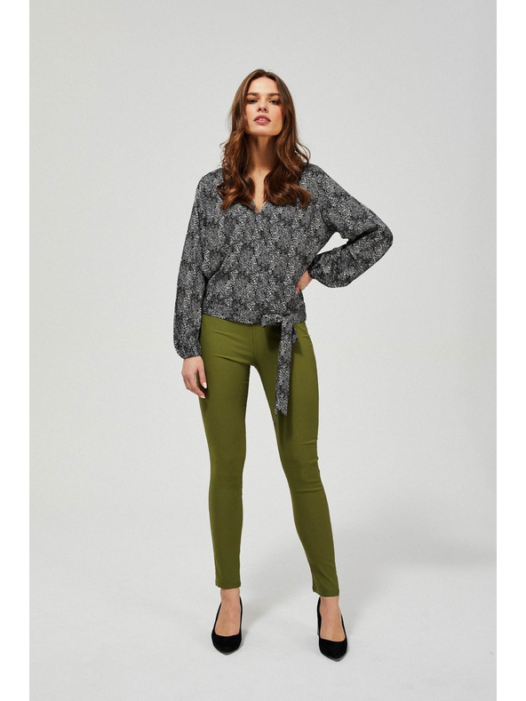 Moodo Košeľa s hlbokým výstrihom Moodo