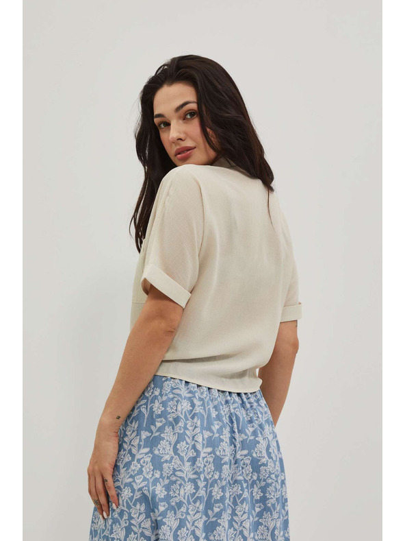 Moodo Blúzka so zaväzovaním a pieskovou vreckou Moodo